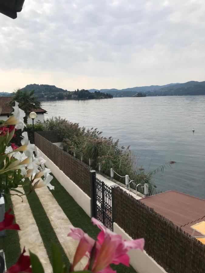 La Playa Cottage Con Spiaggia Privata Pettenasco Eksteriør bilde