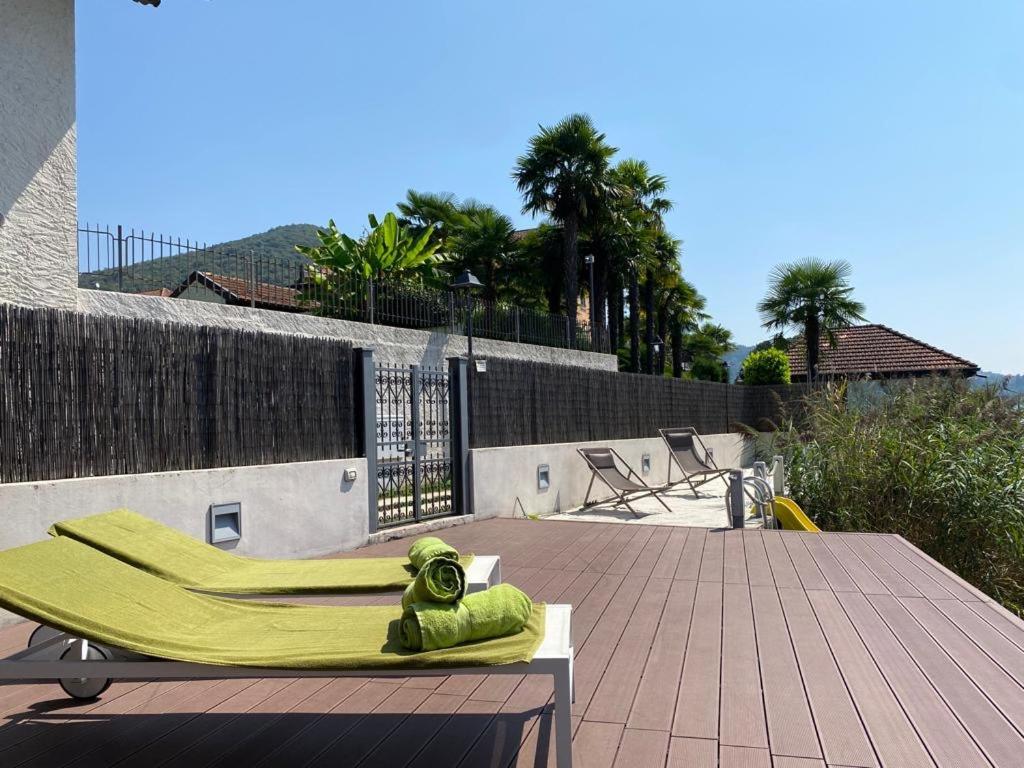 La Playa Cottage Con Spiaggia Privata Pettenasco Eksteriør bilde