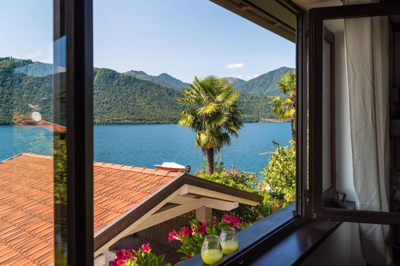 La Playa Cottage Con Spiaggia Privata Pettenasco Eksteriør bilde